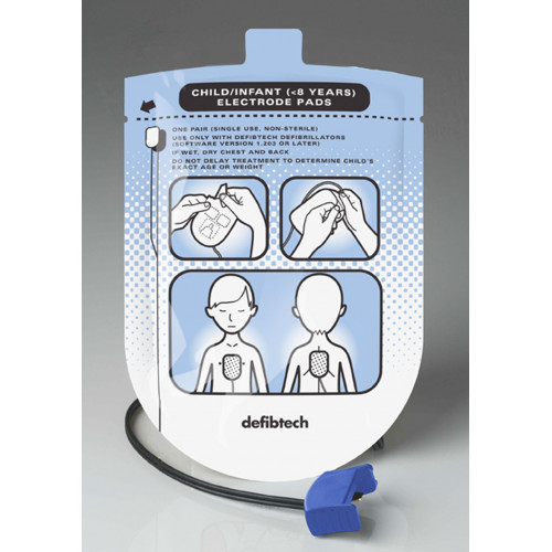 Pediatric Electrode Set for Defibtech Lifeline View AED