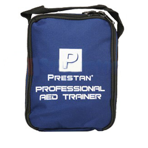 Four pack blue bag for the Prestan Professional AED Trainer