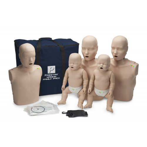 Prestan Professional Training Manikin Family Pack (with Monitor) 