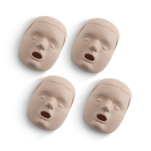 Face Skin Replacements for Prestan Child Manikin (4-pack)