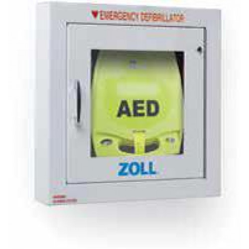 Semi Recessed AED Wall Cabinet  
